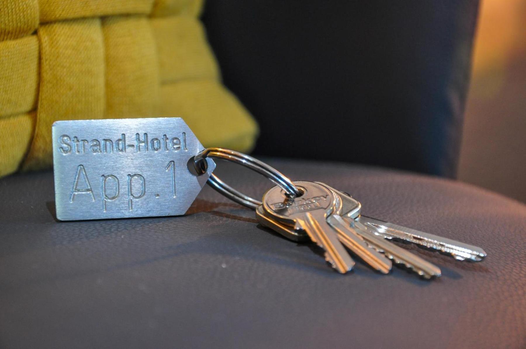 Strandhotel 1 Laboe Exterior foto